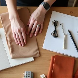 Discussione tecnica su campioni di tessuto